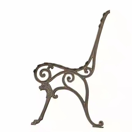 Antique Cast Iron Bench Legs HS-B005,Cast Iron Bench Legs